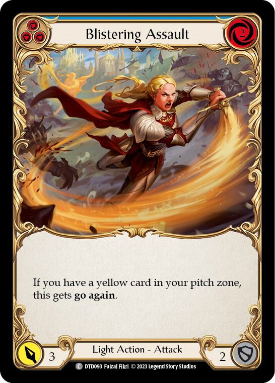 Blistering Assault (Blue), Dusk till Dawn DTD093