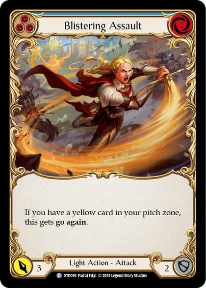 Blistering Assault (Blue), Dusk till Dawn DTD093