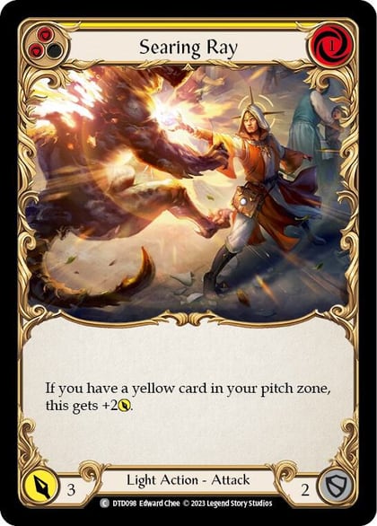 Searing Ray (Yellow), Dusk till Dawn DTD098