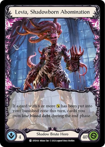 Levia, Shadowborn Abomination, Dusk till Dawn DTD103