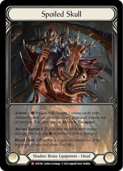 Spoiled Skull (Extended Art), Dusk till Dawn DTD106