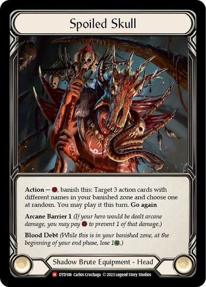 Spoiled Skull, Dusk till Dawn DTD106