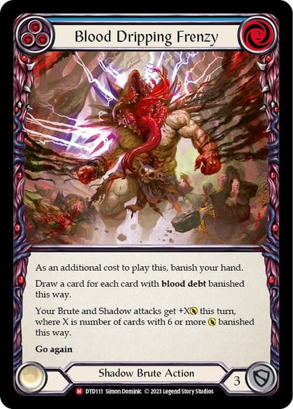 Blood Dripping Frenzy, Dusk till Dawn DTD111
