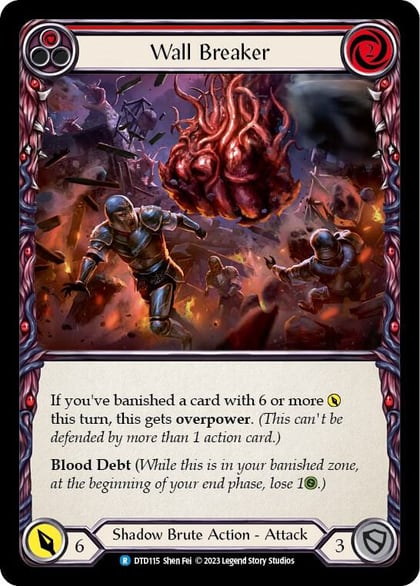 Wall Breaker (Red), Dusk till Dawn DTD115