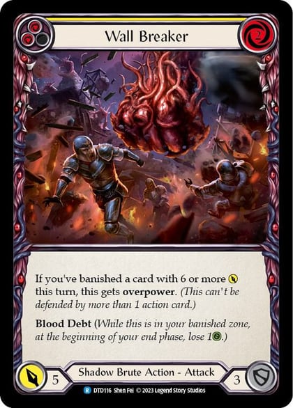 Wall Breaker (Yellow), Dusk till Dawn DTD116