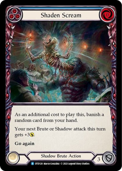 Shaden Scream (Blue), Dusk till Dawn DTD120