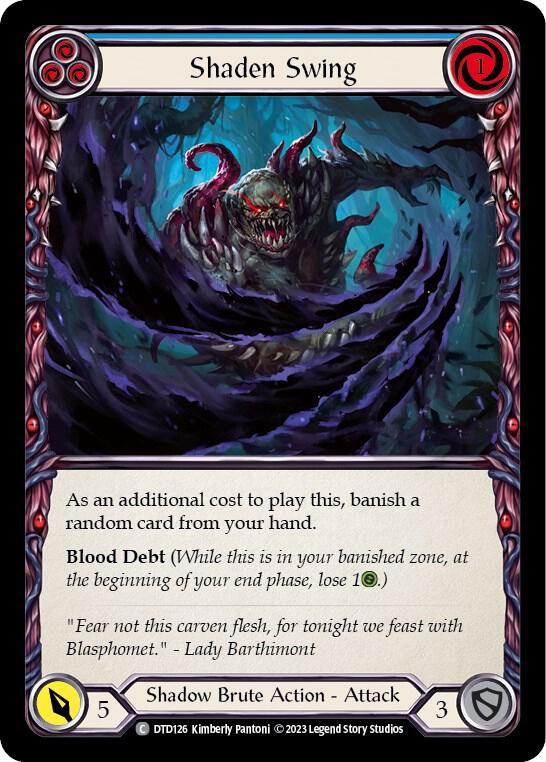 Shaden Swing (Blue), Dusk till Dawn DTD126