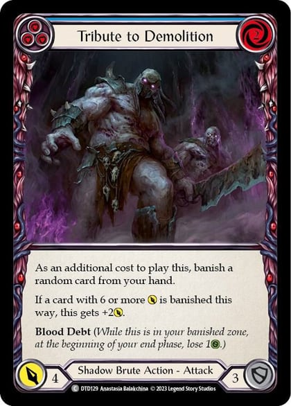 Tribute to Demolition (Blue), Dusk till Dawn DTD129