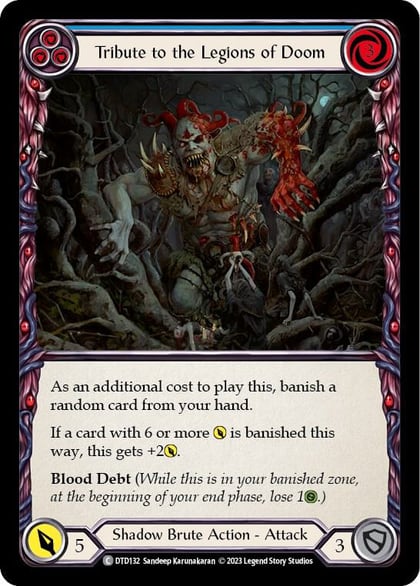 Tribute to the Legions of Doom (Blue), Dusk till Dawn DTD132