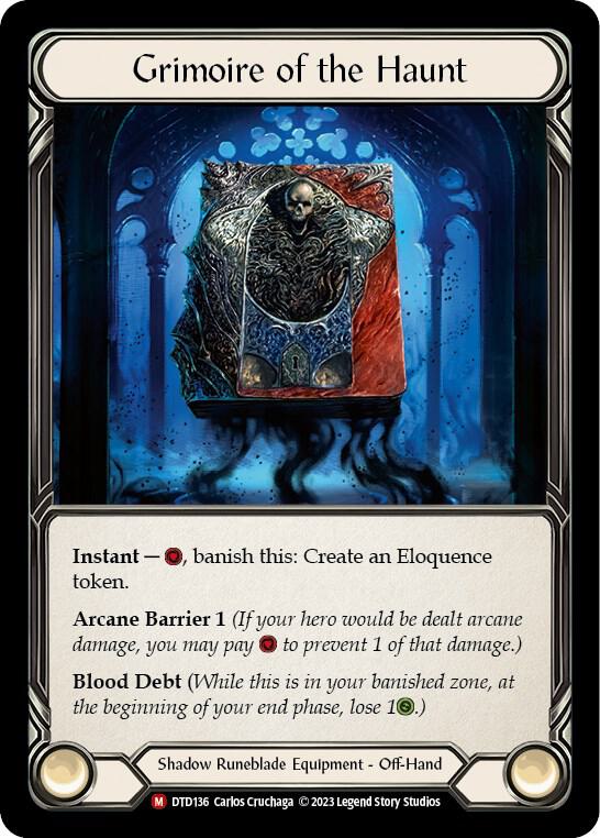 Grimoire of the Haunt, Dusk till Dawn DTD136
