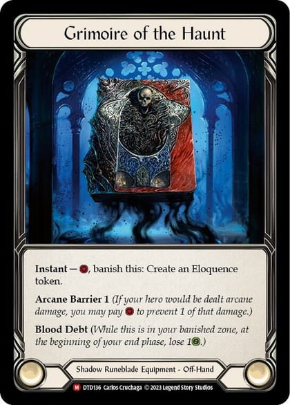 Grimoire of the Haunt, Dusk till Dawn DTD136