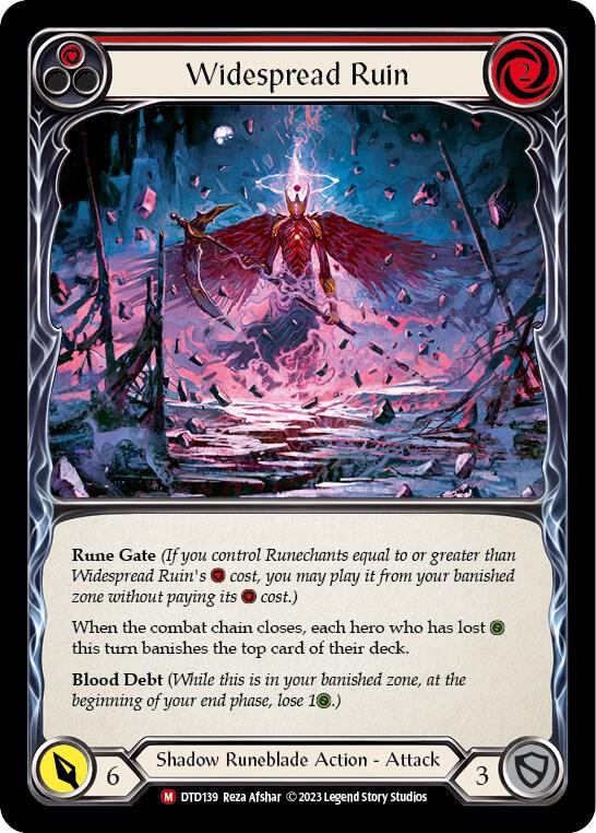 Widespread Ruin, Dusk till Dawn DTD139