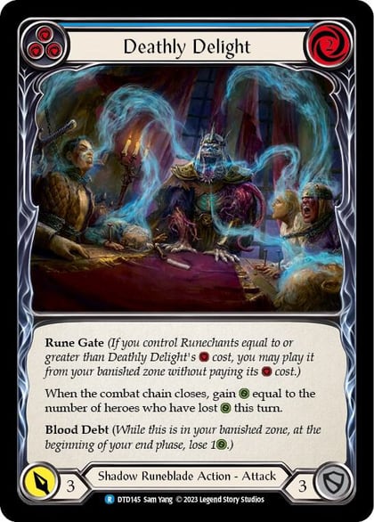 Deathly Delight (Blue), Dusk till Dawn DTD145