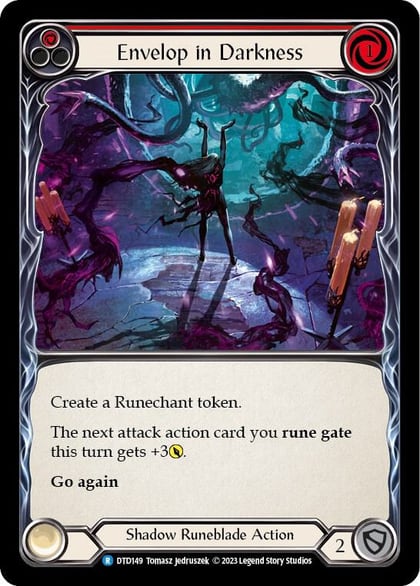 Envelop in Darkness (Red), Dusk till Dawn DTD149