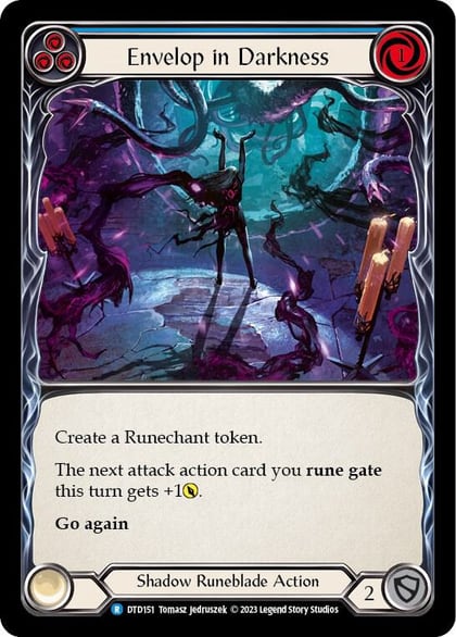 Envelop in Darkness (Blue), Dusk till Dawn DTD151