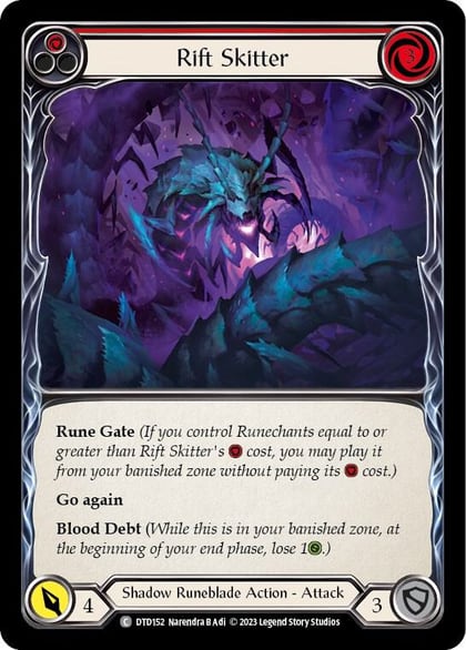 Rift Skitter (Red), Dusk till Dawn DTD152