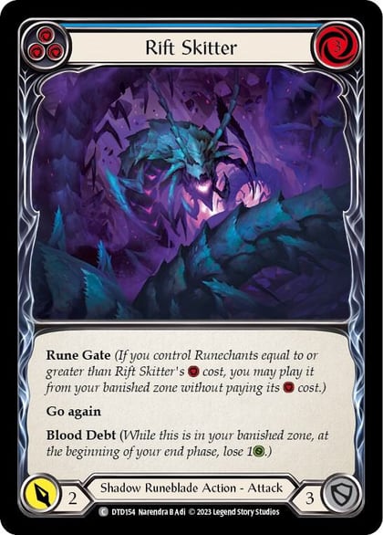 Rift Skitter (Blue), Dusk till Dawn DTD154