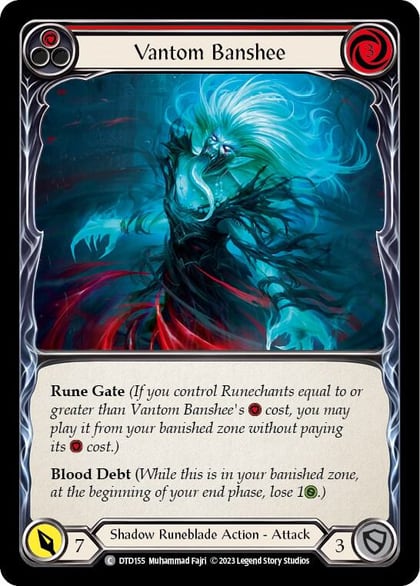 Vantom Banshee (Red), Dusk till Dawn DTD155