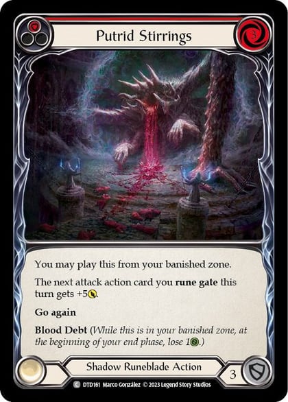 Putrid Stirrings (Red), Dusk till Dawn DTD161