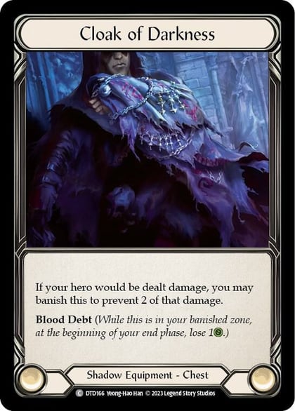 Cloak of Darkness, Dusk till Dawn DTD166