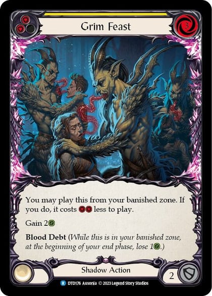 Grim Feast (Yellow), Dusk till Dawn DTD176