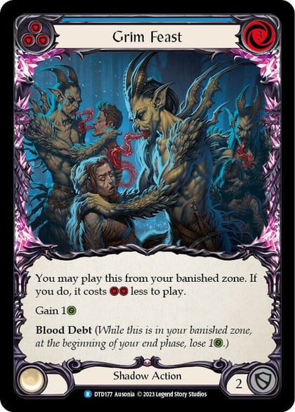 Grim Feast (Blue), Dusk till Dawn DTD177