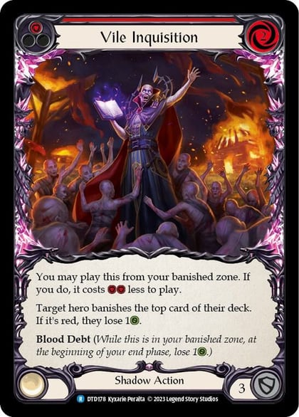 Vile Inquisition (Red), Dusk till Dawn DTD178