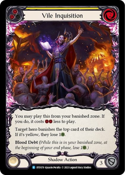 Vile Inquisition (Yellow), Dusk till Dawn DTD179