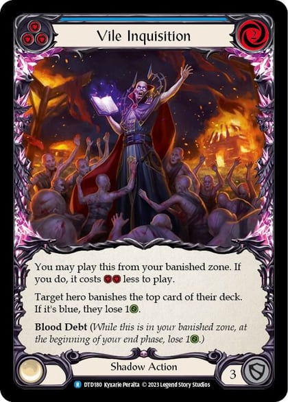 Vile Inquisition (Blue), Dusk till Dawn DTD180