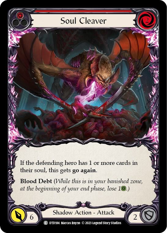 Soul Cleaver (Red), Dusk till Dawn DTD184