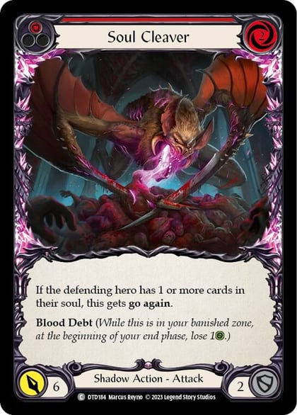 Soul Cleaver (Red), Dusk till Dawn DTD184