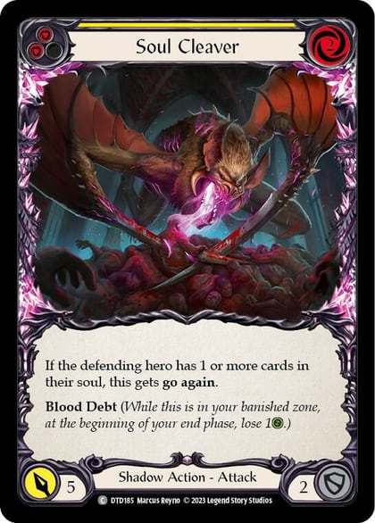 Soul Cleaver (Yellow), Dusk till Dawn DTD185