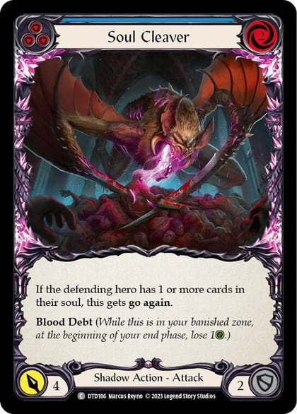 Soul Cleaver (Blue), Dusk till Dawn DTD186