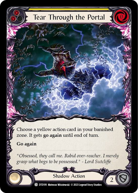 Tear Through the Portal (Yellow), Dusk till Dawn DTD191