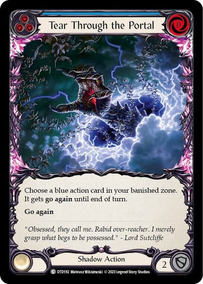 Tear Through the Portal (Blue), Dusk till Dawn DTD192