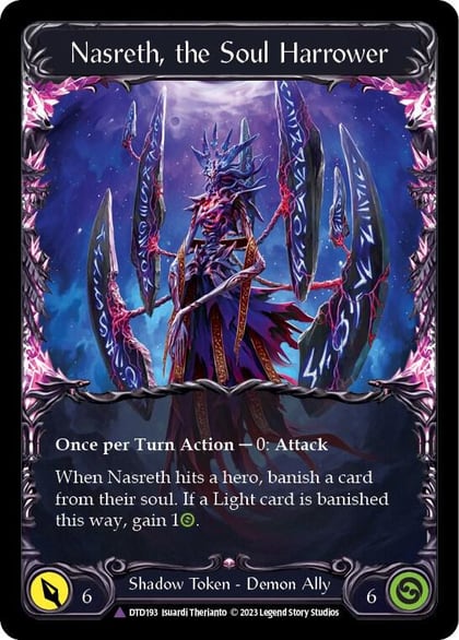 Nasreth, the Soul Harrower (Marvel), Dusk till Dawn DTD193-CF
