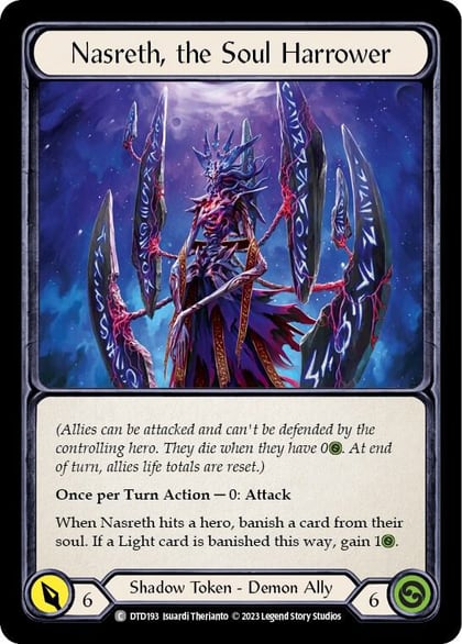 Nasreth, the Soul Harrower, Dusk till Dawn DTD193
