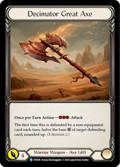 Decimator Great Axe, Dusk till Dawn DTD205