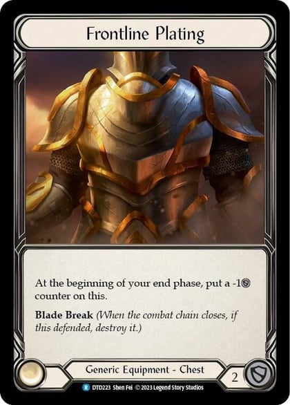 Frontline Plating, Dusk till Dawn DTD223