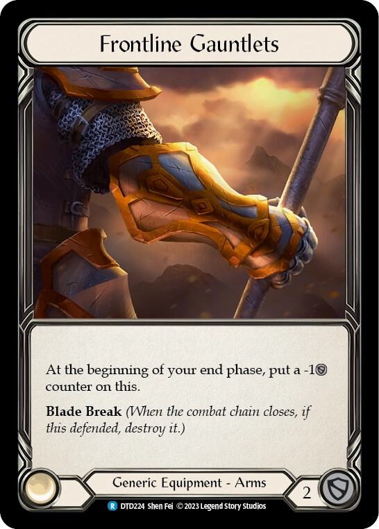 Frontline Gauntlets, Dusk till Dawn DTD224