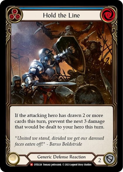 Hold the Line, Dusk till Dawn DTD228