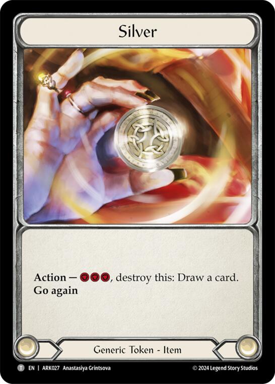 Silver // Tip Card, Dynasty ARK027