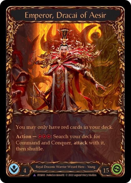Emperor, Dracai of Aesir (Marvel), Dynasty DYN001