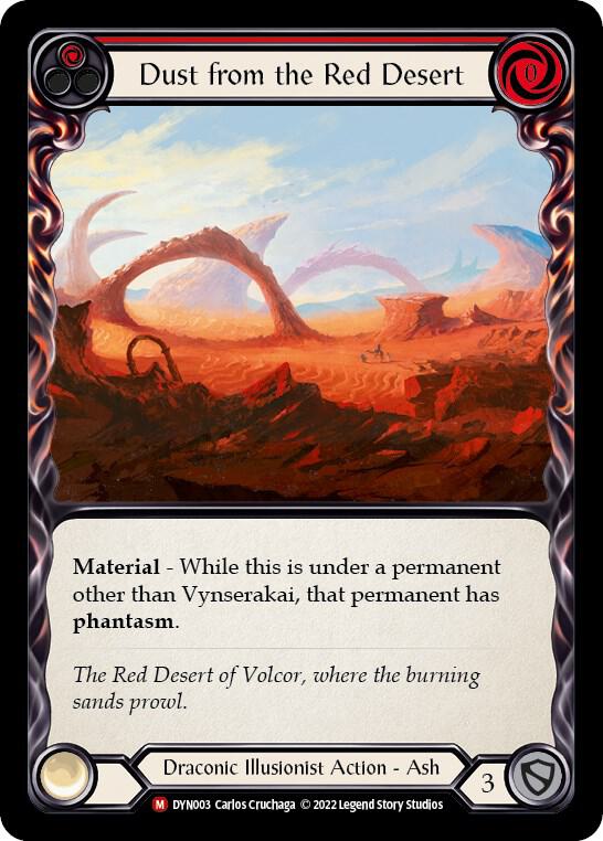 Dust from the Red Desert, Dynasty DYN003