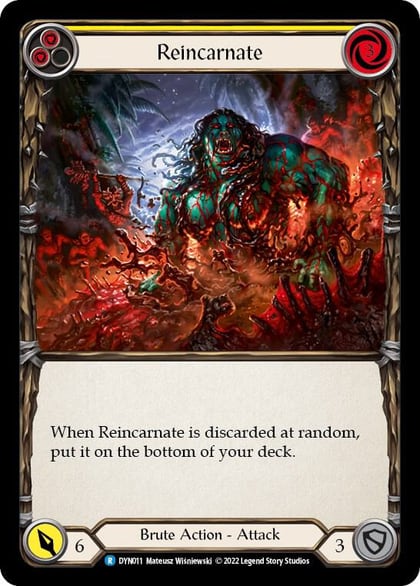 Reincarnate (Yellow), Dynasty DYN011