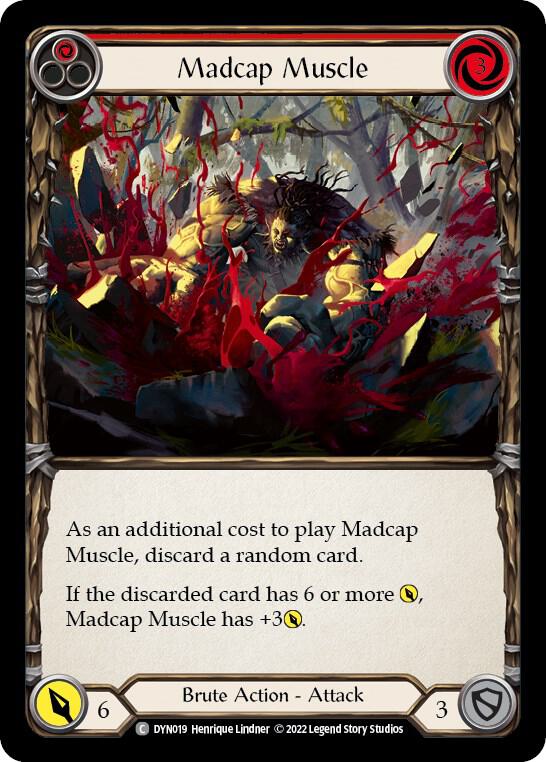 Madcap Muscle (Red), Dynasty DYN019