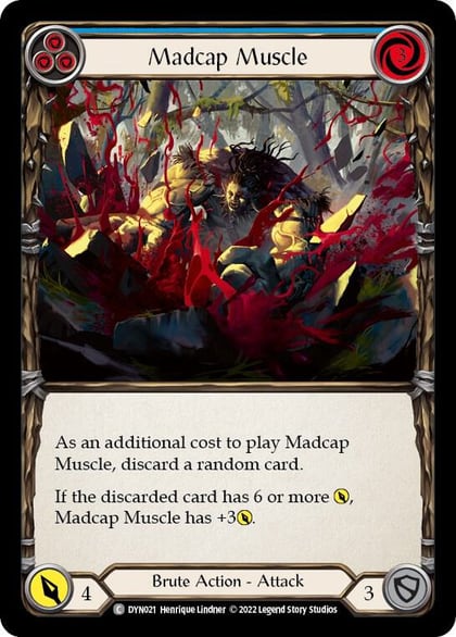 Madcap Muscle (Blue), Dynasty DYN021