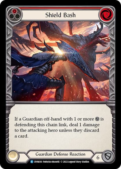 Shield Bash (Red), Dynasty DYN030
