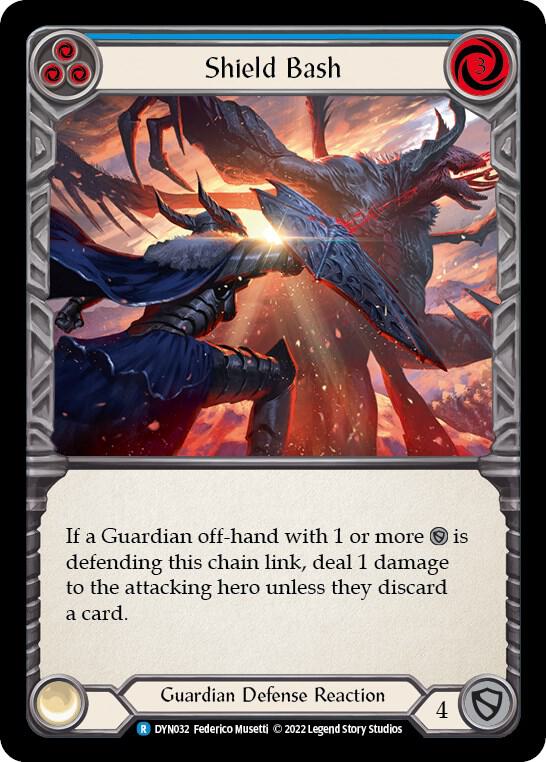 Shield Bash (Blue), Dynasty DYN032