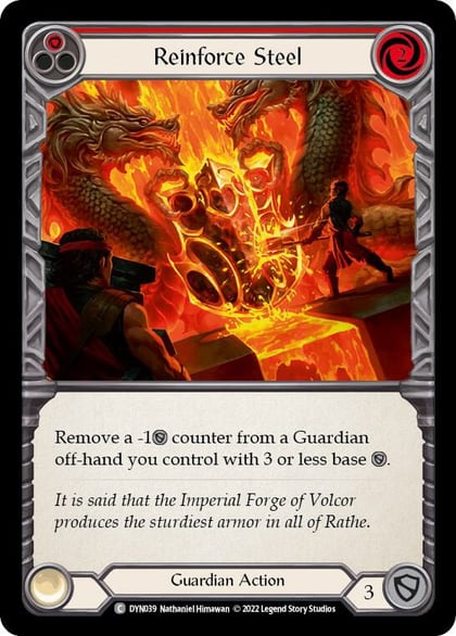 Reinforce Steel (Red), Dynasty DYN039